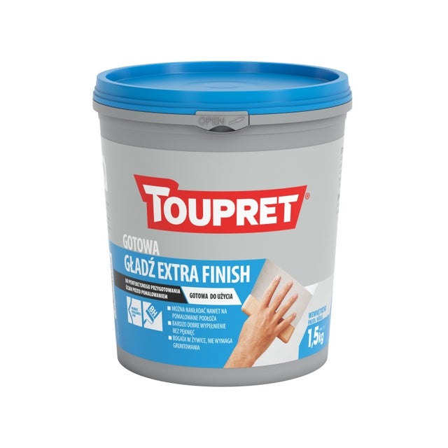 Gotowa gładź Extra Finish Toupret 1,5kg