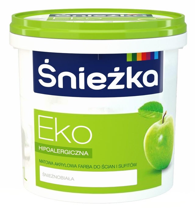 Farba Śnieżka Eko biała 1l