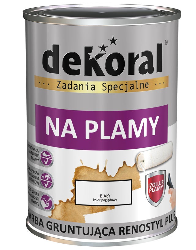 Farba gruntująca Dekoral na plamy 0,9l