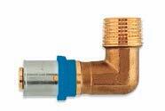 Pex Kolano zaciskowe GZ 20 mm x 3/4