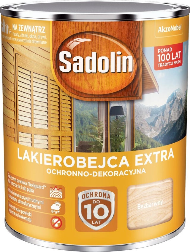 Lakierobejca Sadolin Extra bezbarwny 0,75l