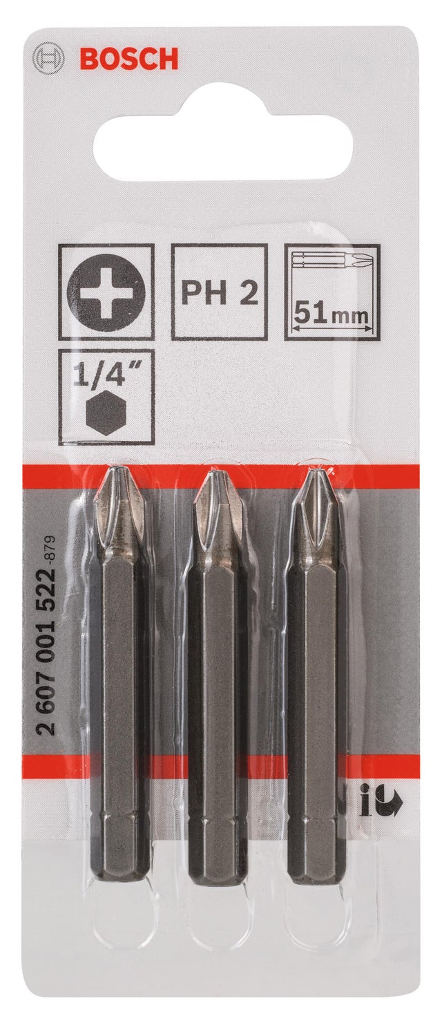 Bit PH2 51 mm 1/4