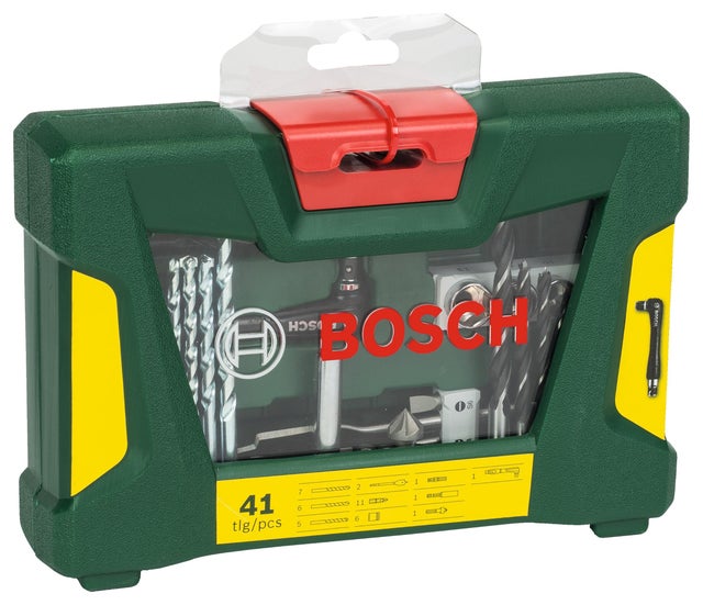 Zestaw akcesoriów V-Line 41 szt. + wkrętak kątowy Bosch