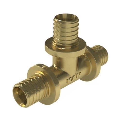 Kan Ultraline Trójnik mosiężny 20 mm