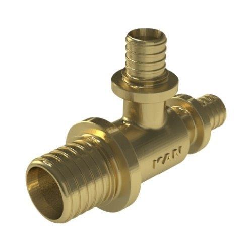 Kan Ultraline Trójnik mosiężny 20x16x20 mm