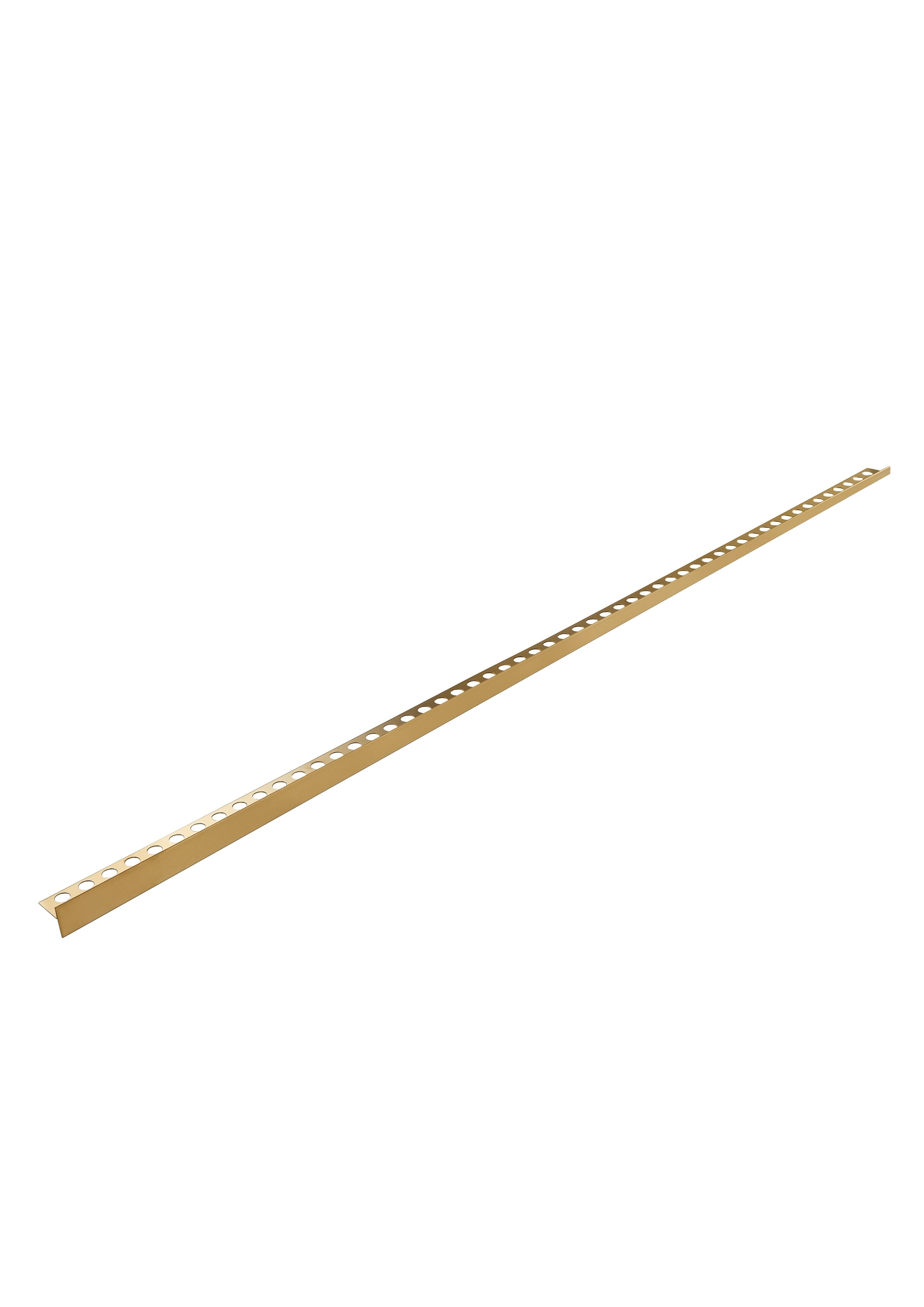 Listwa spadkowa podłogowa prawa 120 cm złota - 2