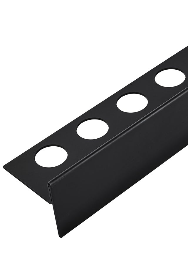 Listwa spadkowa podłogowa prawa 120 cm czarna