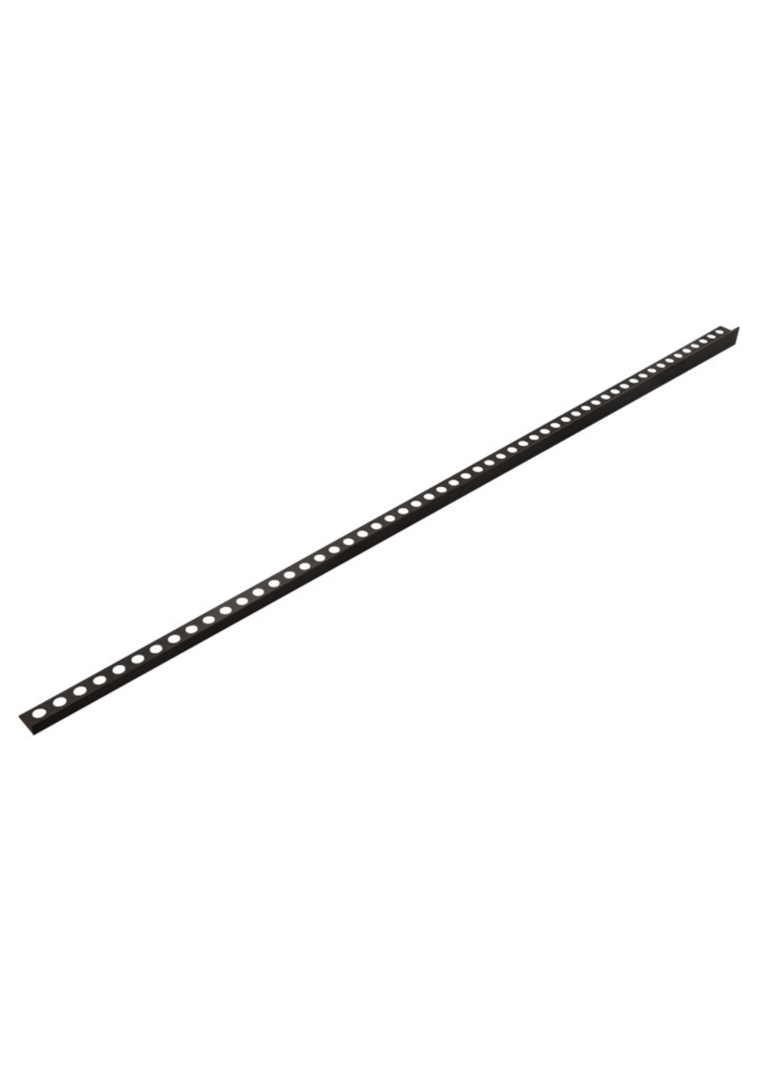 Listwa spadkowa podłogowa lewa 120 cm czarna - 2