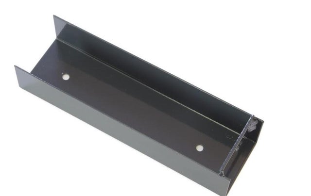 Uchwyt metalowy do betonu 7016 RAL 20cm