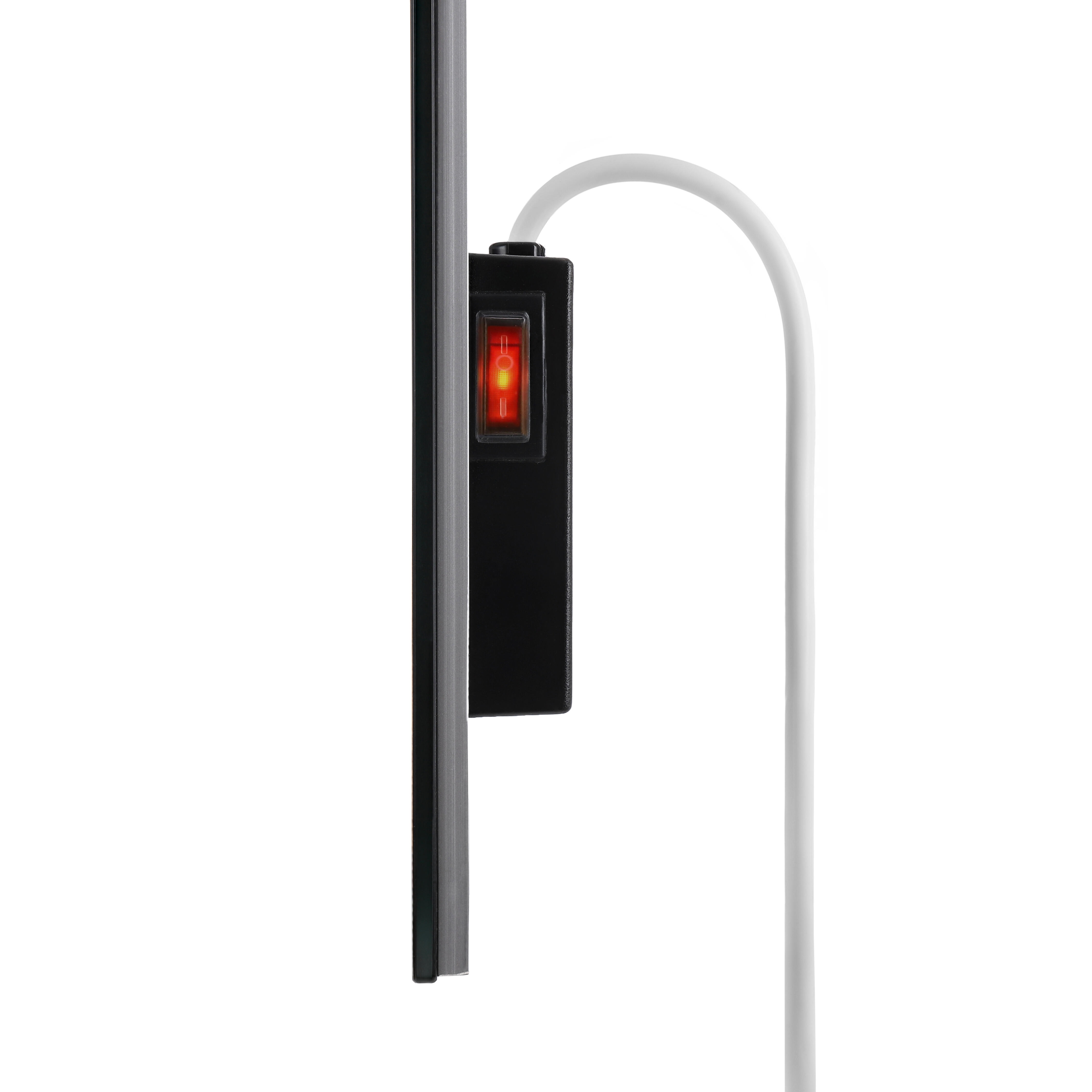 Grzejnik na podczerwień 650W szkło czarne WIFI - 3