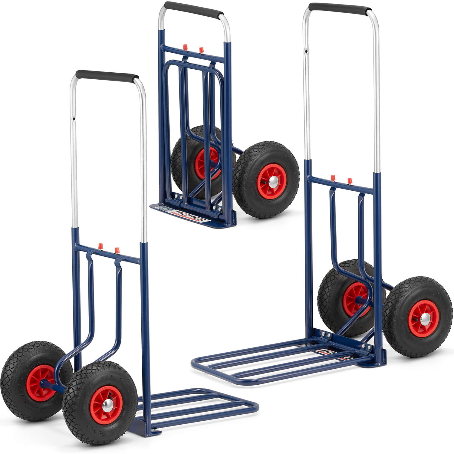 Wózek magazynowy, składany, nośność 150 kg - 2