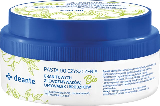 Pasta do czyszczenia zlewozmywaków, umywalek i brodzików Deante 250 ml