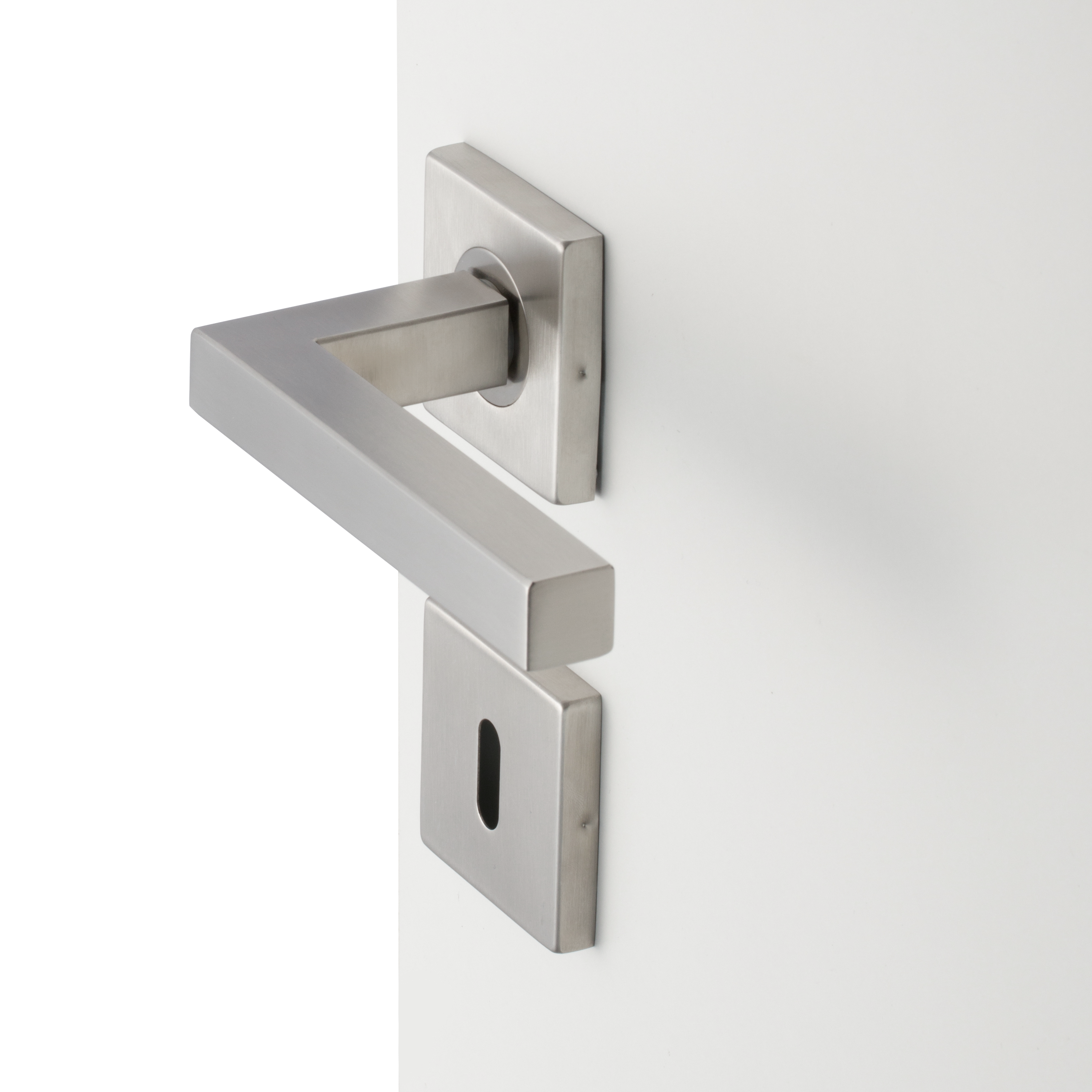 Puxador de porta roseta INSPIRE CUBE INOX - 2