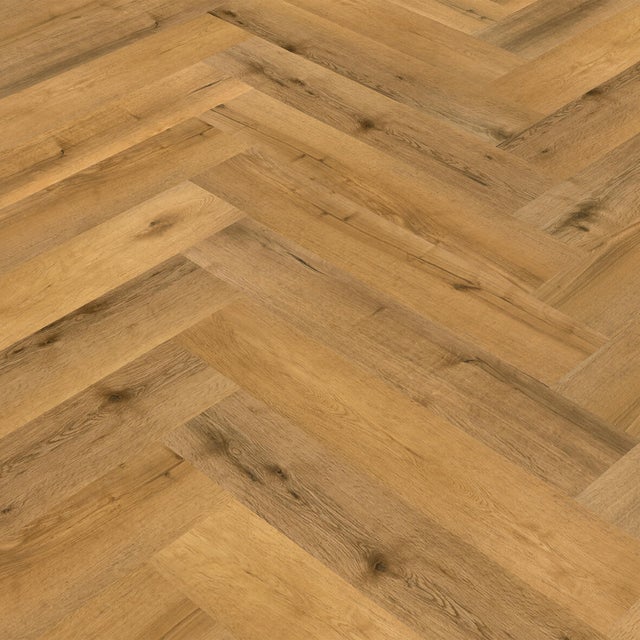 Panel winylowy SPC Luxury Floor Dąb Titan jodełka kl. 34 5mm op. 1,513m2 wodoodporny