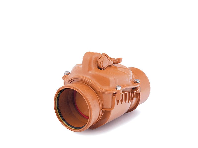 Zasuwa burzowa kanalizacji, PVC fi 110 mm