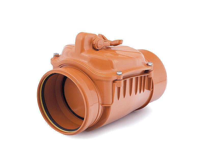 Zasuwa burzowa kanalizacji, PVC fi 160 mm