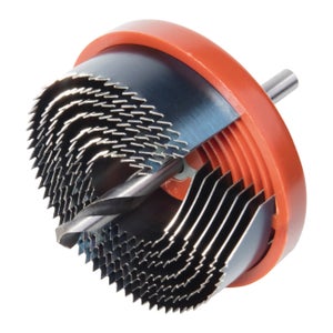 Kit Seghe A Tazza 17 Pezzi - Frese Foro Per Legno E Cartongesso, Da 19 A 127 Mm - Foto 5