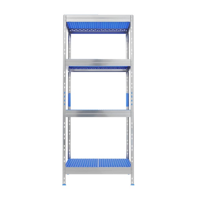 Regał magazynowy Horeca wym. 180x75x50 cm, 4 półki, 175 kg