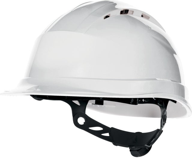 Kask ochronny wentylowany biały QUARTZ UP IV Delta Plus
