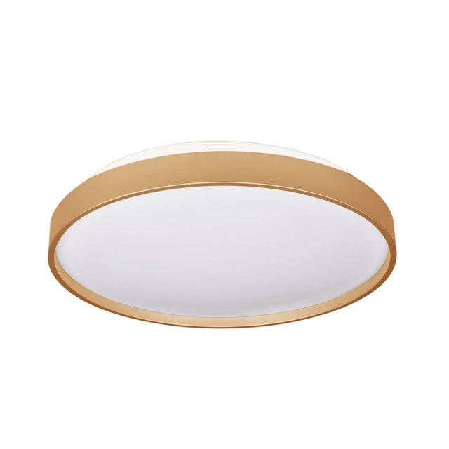 Plafon LED okrągły, złoty, 24W, użyteczny strumień świetlny 1440Lm, 4000K