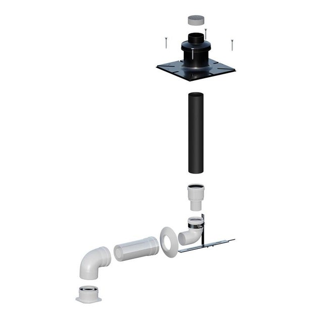 ZESTAW DO SZACHTU PP DN 60/100 RICOM