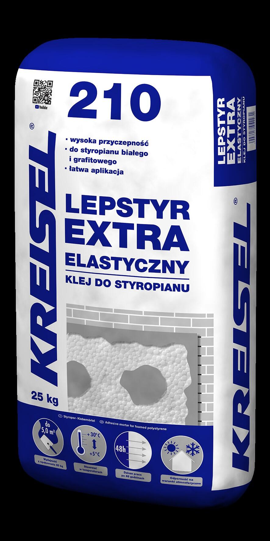 Zaprawa klejąca do styropianu Kreisel Lepstyr 210 25 kg - 2