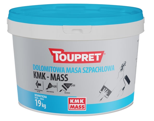 Gotowa gładź KMK MASS Toupret 19kg