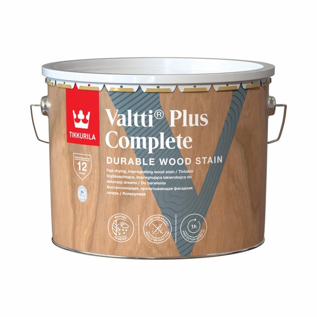 Lakierobejca Tikkurila Valtti Complete Plus 9l