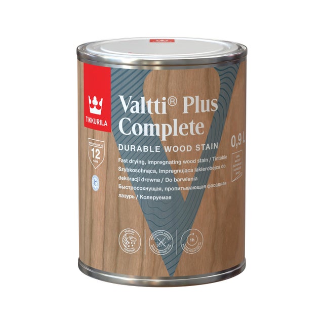 Lakierobejca Tikkurila Valtti Complete Plus 0,9l