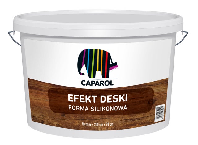 Forma silikonowa do efektu deski Caparol Wood W1 20X200 cm