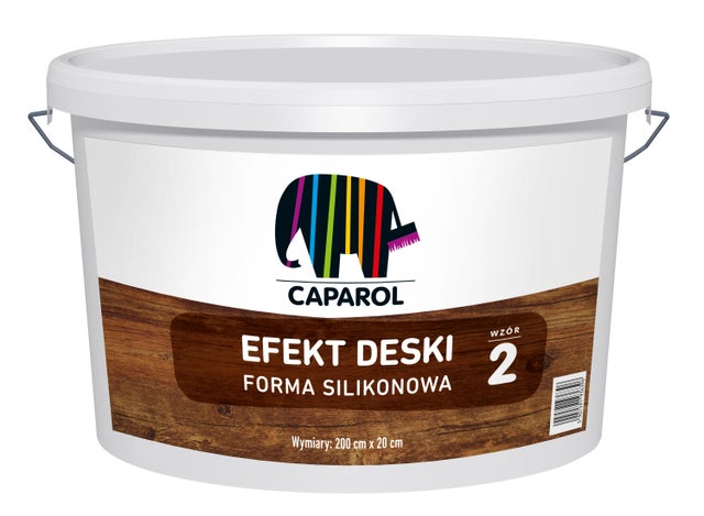 Forma silikonowa do efektu deski Caparol Wood W2 20X200 cm