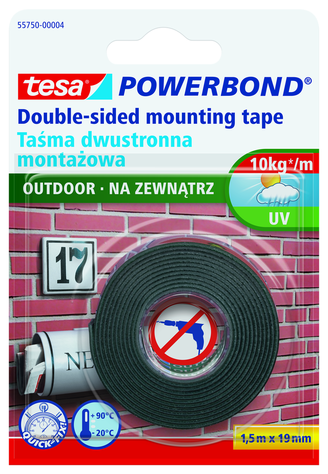 Taśma Powerbond Outdoor Tesa 19mm x 1,5m