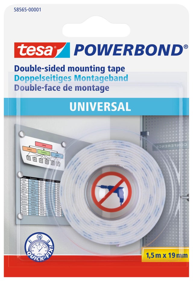 Taśma montażowa uniwersalna 19mm x 1,5m
