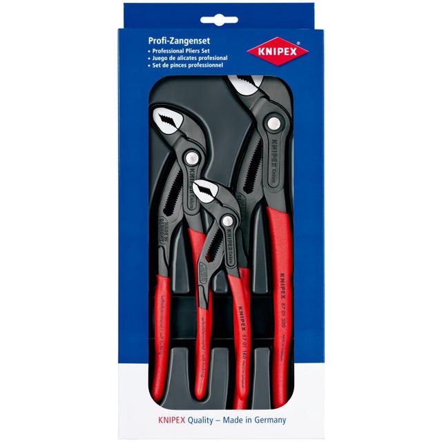 Zestaw kluczy nastawnych Knipex, 3 szt.