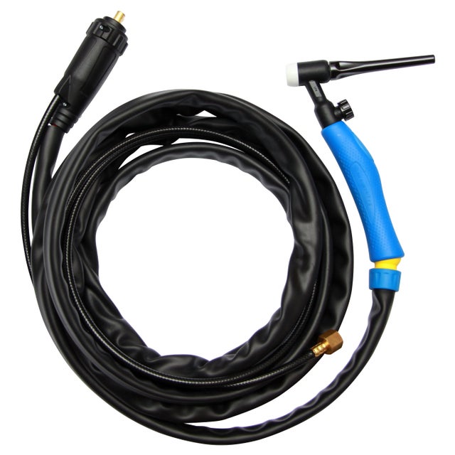 Uchwyt spawalniczy TIG z zaworkiem gazowym T17V SGRIP MOST 4 m