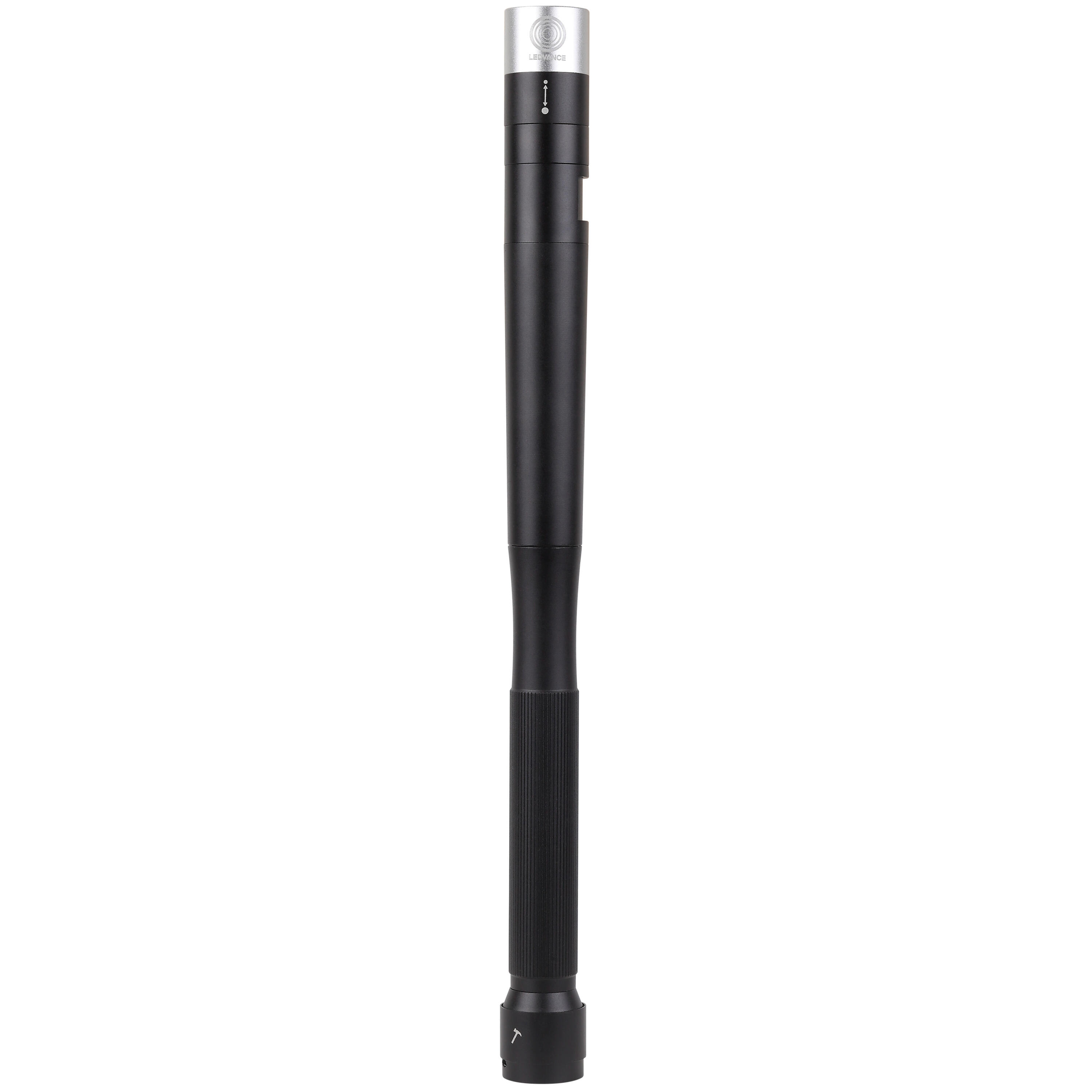Lampa LED samochodowa akumulatorowa zasilanie 4xAA, 100Lm, 4 tryby pracy, młotek do szkła, przecinak pasów bezpieczeństwa, jednolita aluminiowa obudowa - 3