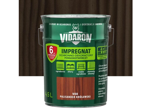 Impregnat Vidaron palisander królewski 4,5l