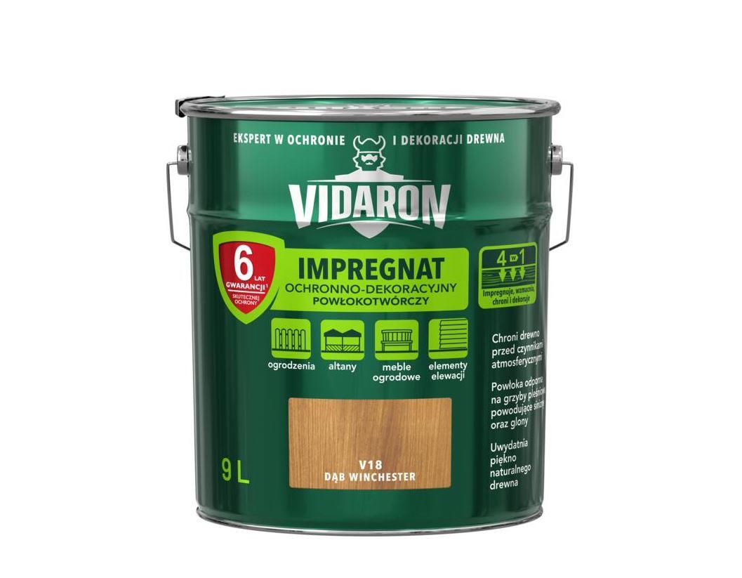 Impregnat Vidaron dąb winchester 9l