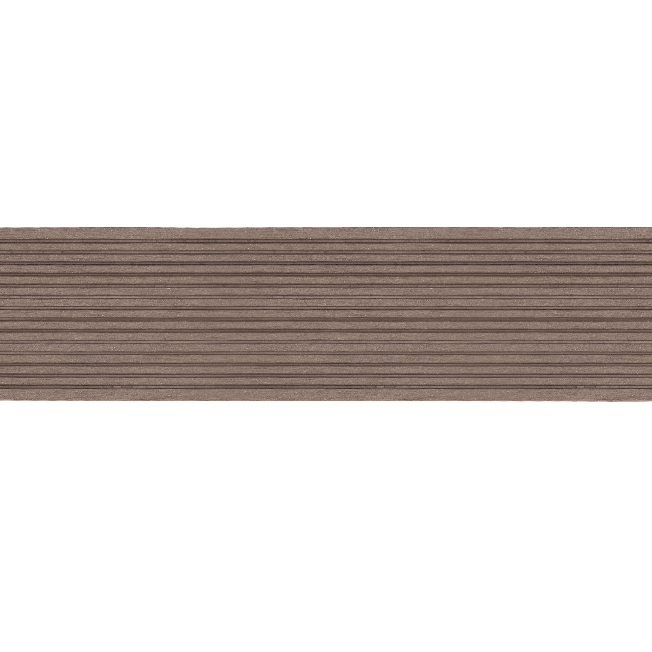 Listwa kompozytowa płaska Modern, ciemny brąz, 10x55x2400 mm - 2