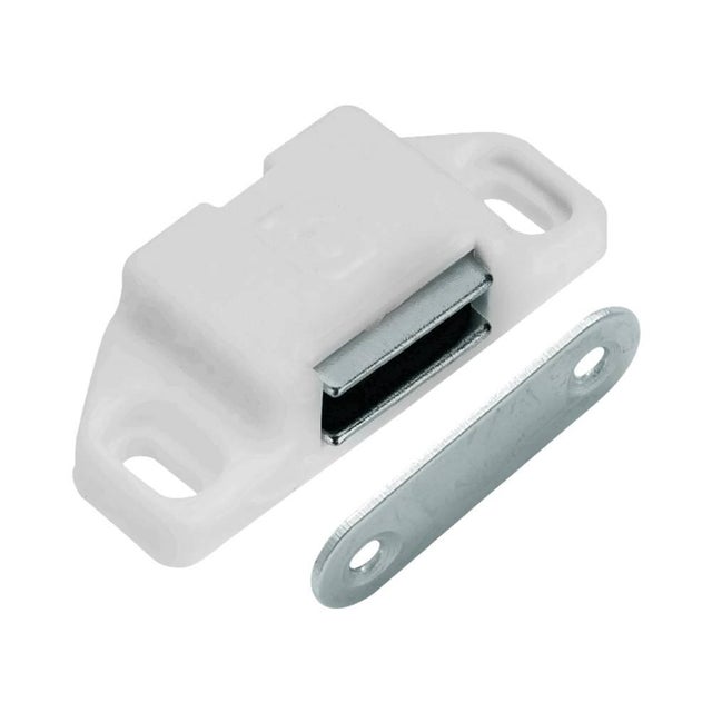 Zatrzask meblowy magnetyczny biały 