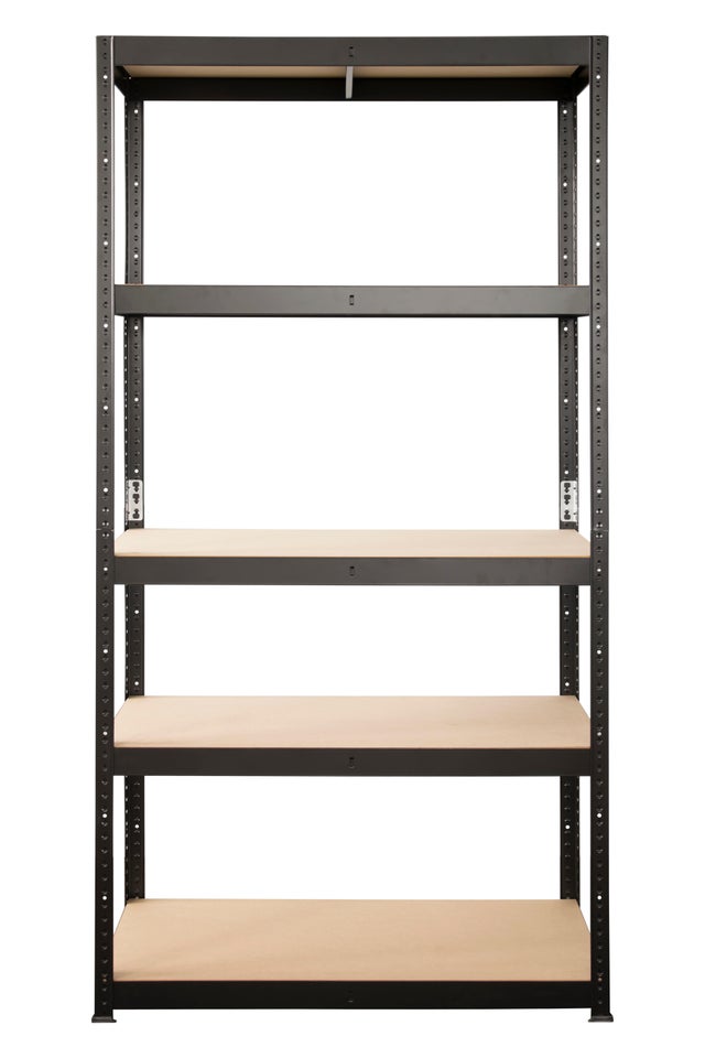 Regał magazynowy Nero wym. 179x80x40 cm, 5 półek, nośność 200 kg