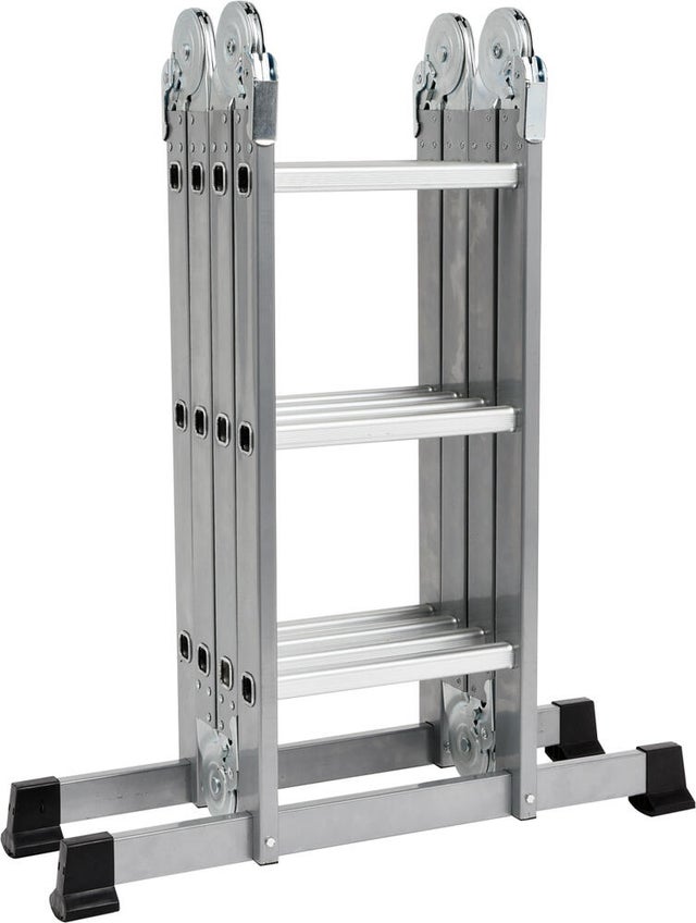 Drabina aluminiowa wielofunkcyjna12 - stopniowa nośność 150 kg