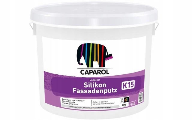 Tynk silikonowy Caparol Fassadenputz K15 B1 25kg