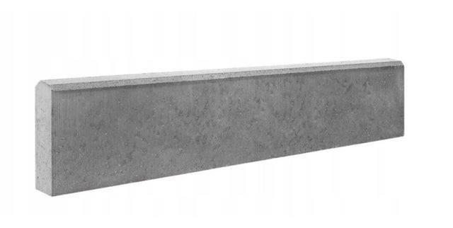 Obrzeże chodnikowe, szare 100x30x8 cm, Kamal