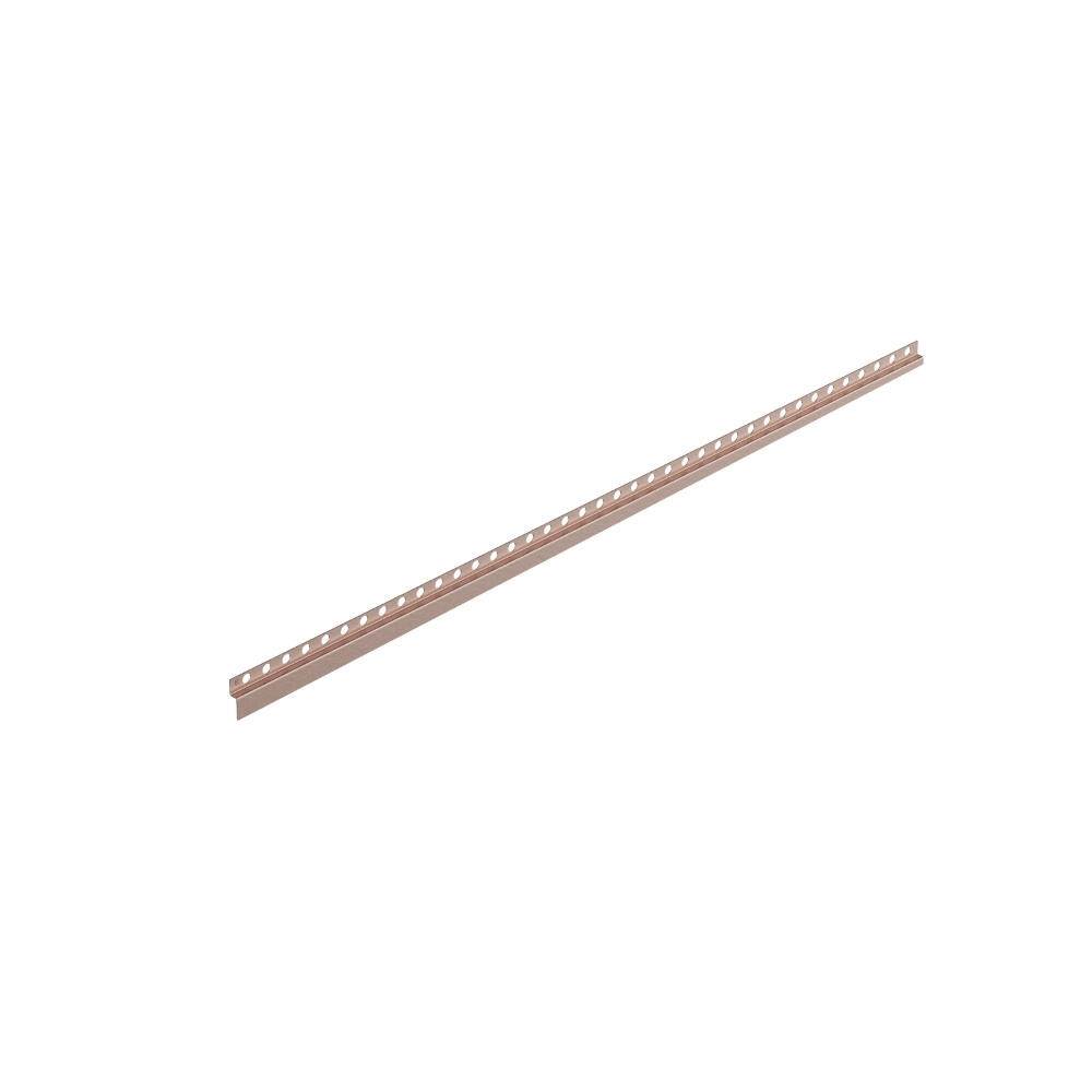 Listwa spadkowa przyścienna prawa 120 cm miedziana - 3