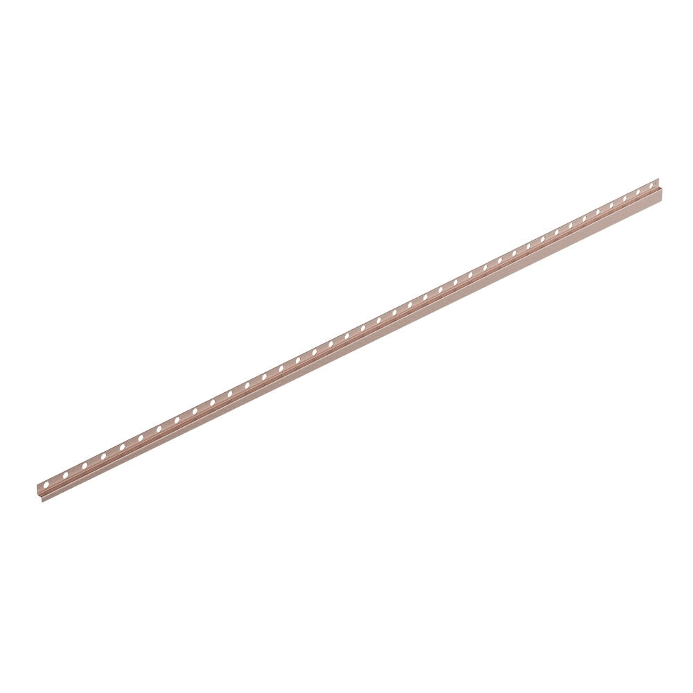 Listwa spadkowa przyścienna lewa 170 cm miedziana - 3