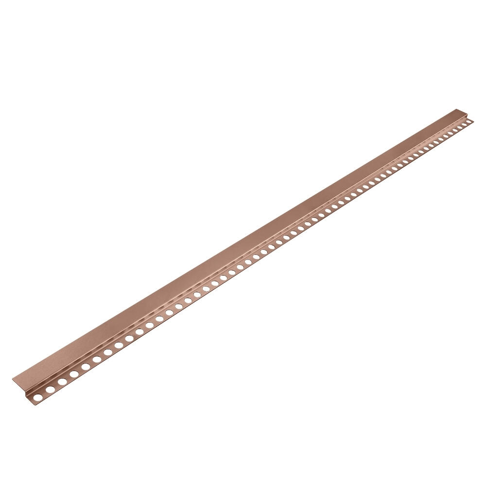 Listwa spadkowa podłogowa czołowa 130 CM miedziana - 3