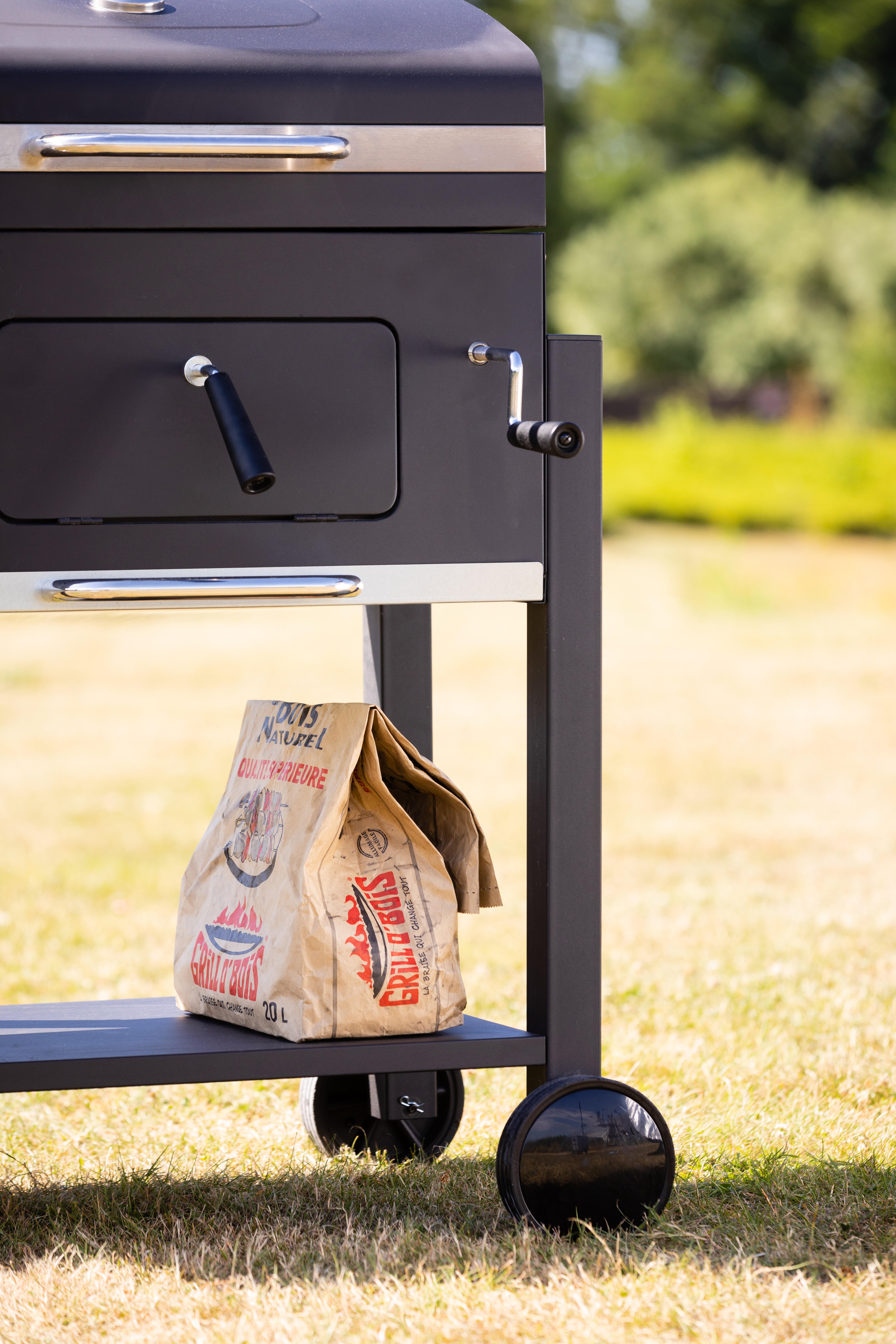 Barbacoa NATERIAL Centaurus Beta para carbón recomendado para 6-10 personas - 13