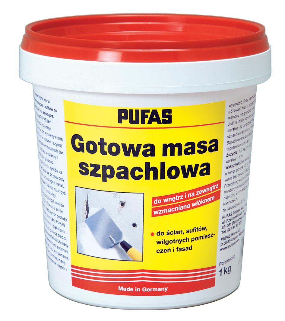Gładż szpachlowa Pufas 1kg - 2