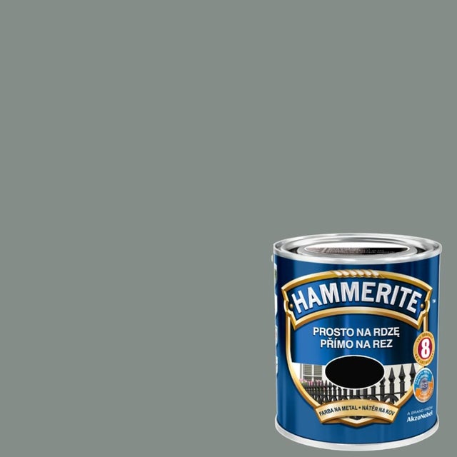 Farba antykorozyjna Hammerite szary połysk 0,7l